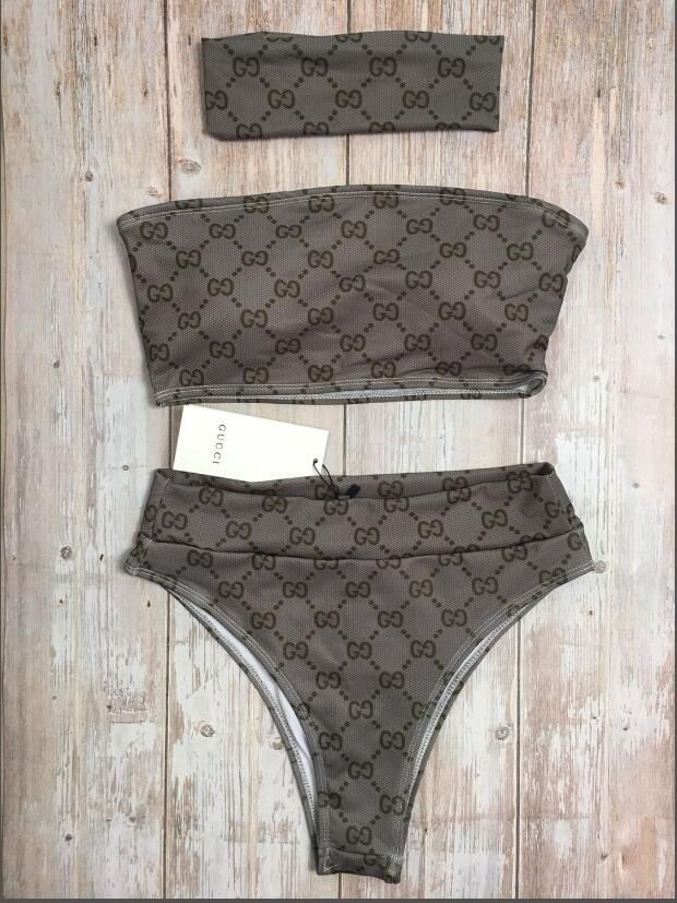 Compra A2 Louis Vuitton NUEVO Mujeres De Baño Bikini Impresa Letra Señora  Baño Bikini + Vendas De Tres Piezas Conjunto Bañador Atractivo Barato |  Entrega Rápida Y Calidad | Es.Dhgate