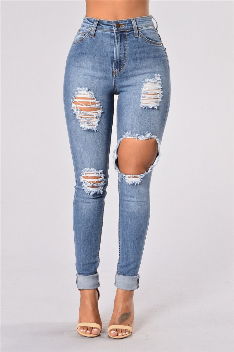 ripped skinny jeans