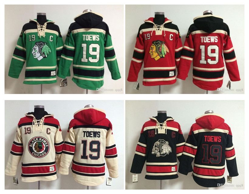 blackhawks old time jersey
