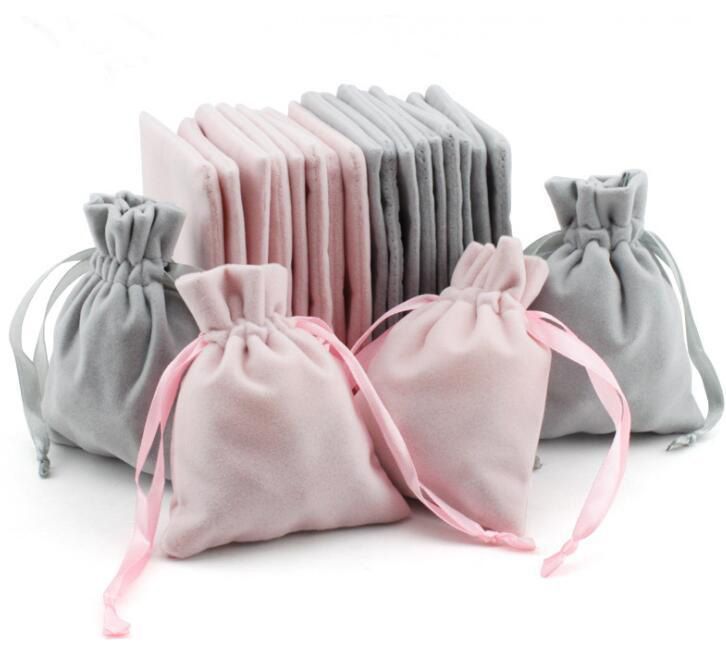 silk drawstring bolsas