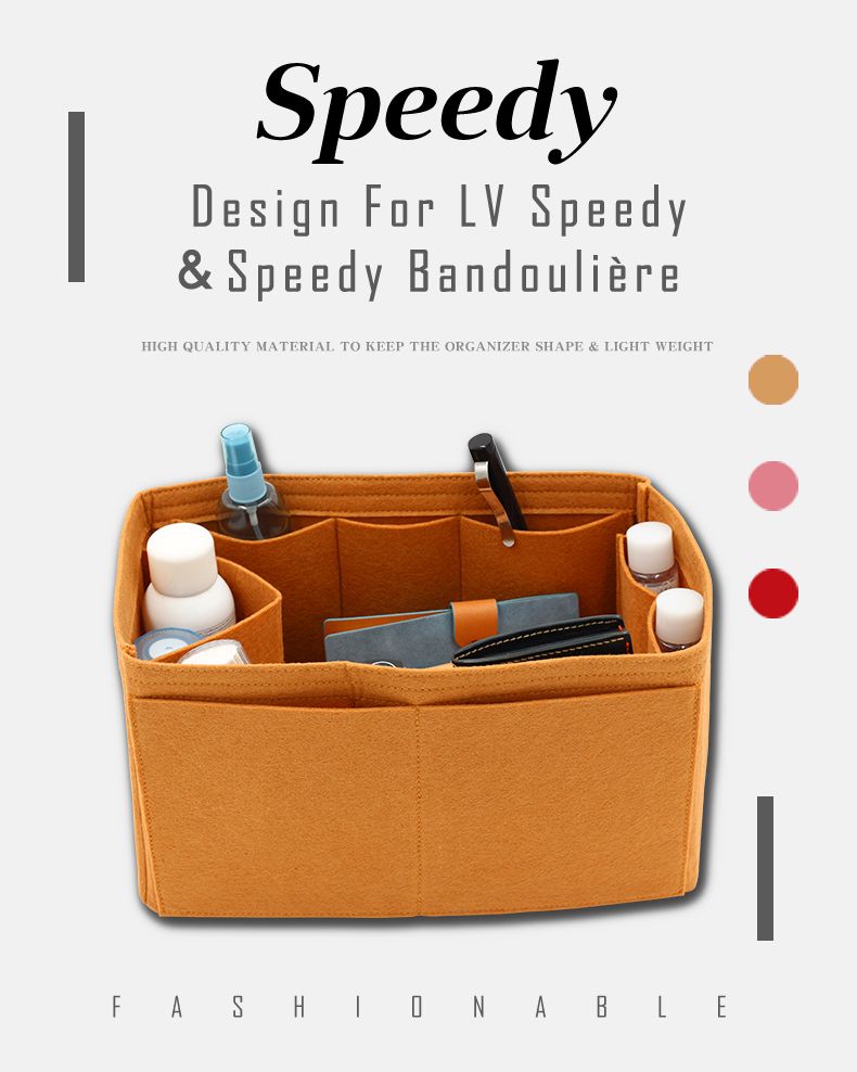 Back in Stock Speedy 30 Purse Organizer LV Insert Shaper 