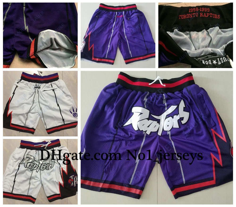 vintage raptors shorts