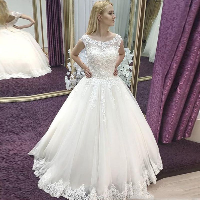 off shoulder lace gown 2020
