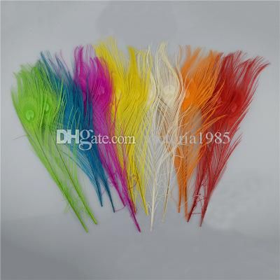Wholesale Natural Real Peacock Feathers For Crafts Home Hotel