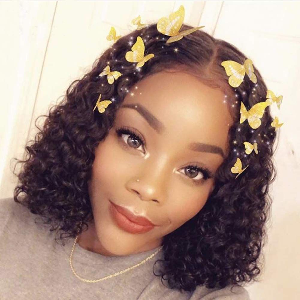 Brazilian Jerry Curl Wig Curly Lace Front Human Hair Wigs Lace
