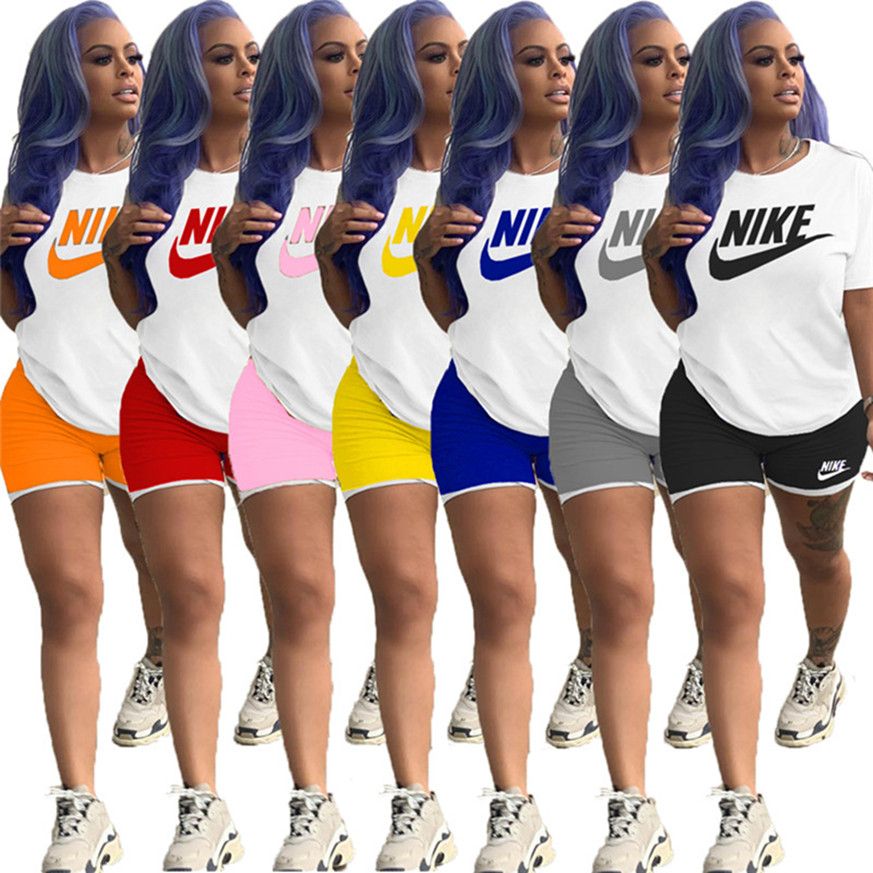 plus size nike short set