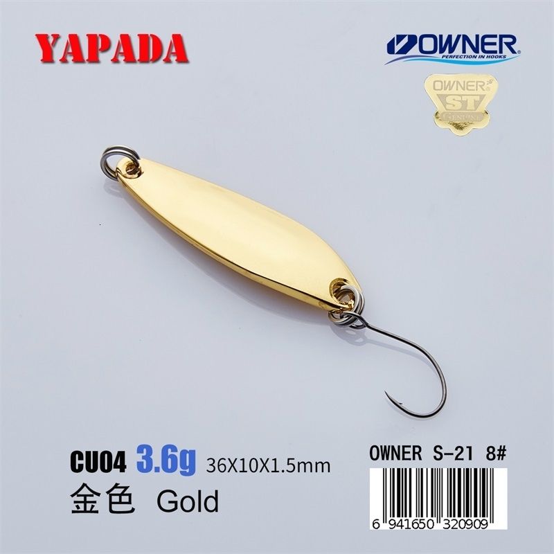 3.6g Gold 1pcs