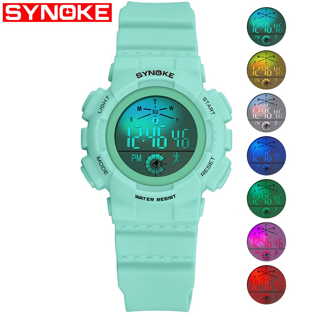 Sport Colorful Led Waterproof Wrist Watch Multifunction Luxury Boys Girls Digital Watches Party Clock Electronic Watch For Children Gifts Watches For Sale Wrist Watches From Hqzcl 5 75 Dhgate Com