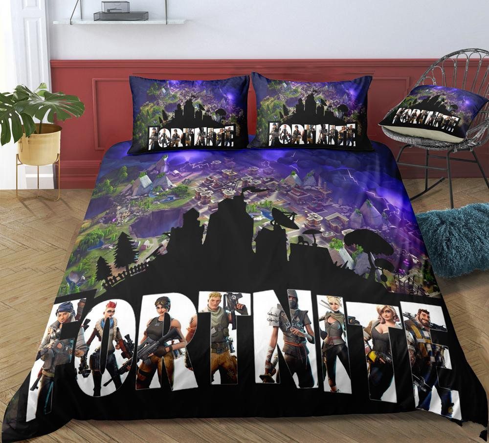 Grosshandel Spiel Fortnite Bettbezug Twin Full Queen Queen Size