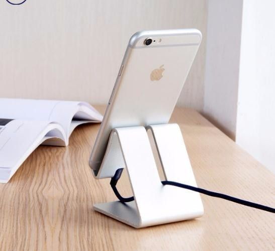 Aluminum Metal Mobile Phone Holder For Iphone Samsung Ipad Desk