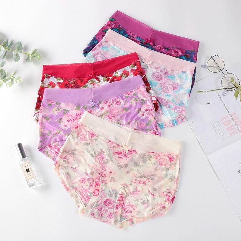 2019 Fashion Sexy Comfortable Women Thongs Briefs Sexy Mid Rise