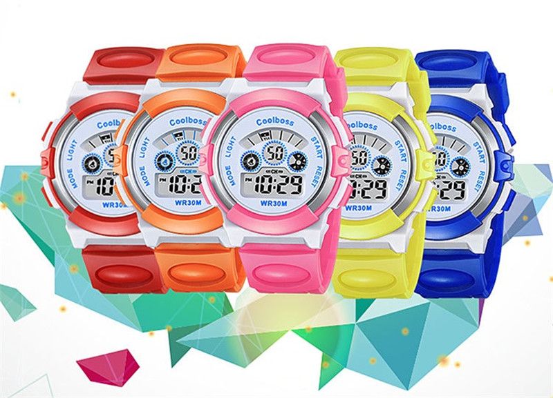 youth waterproof sport watches