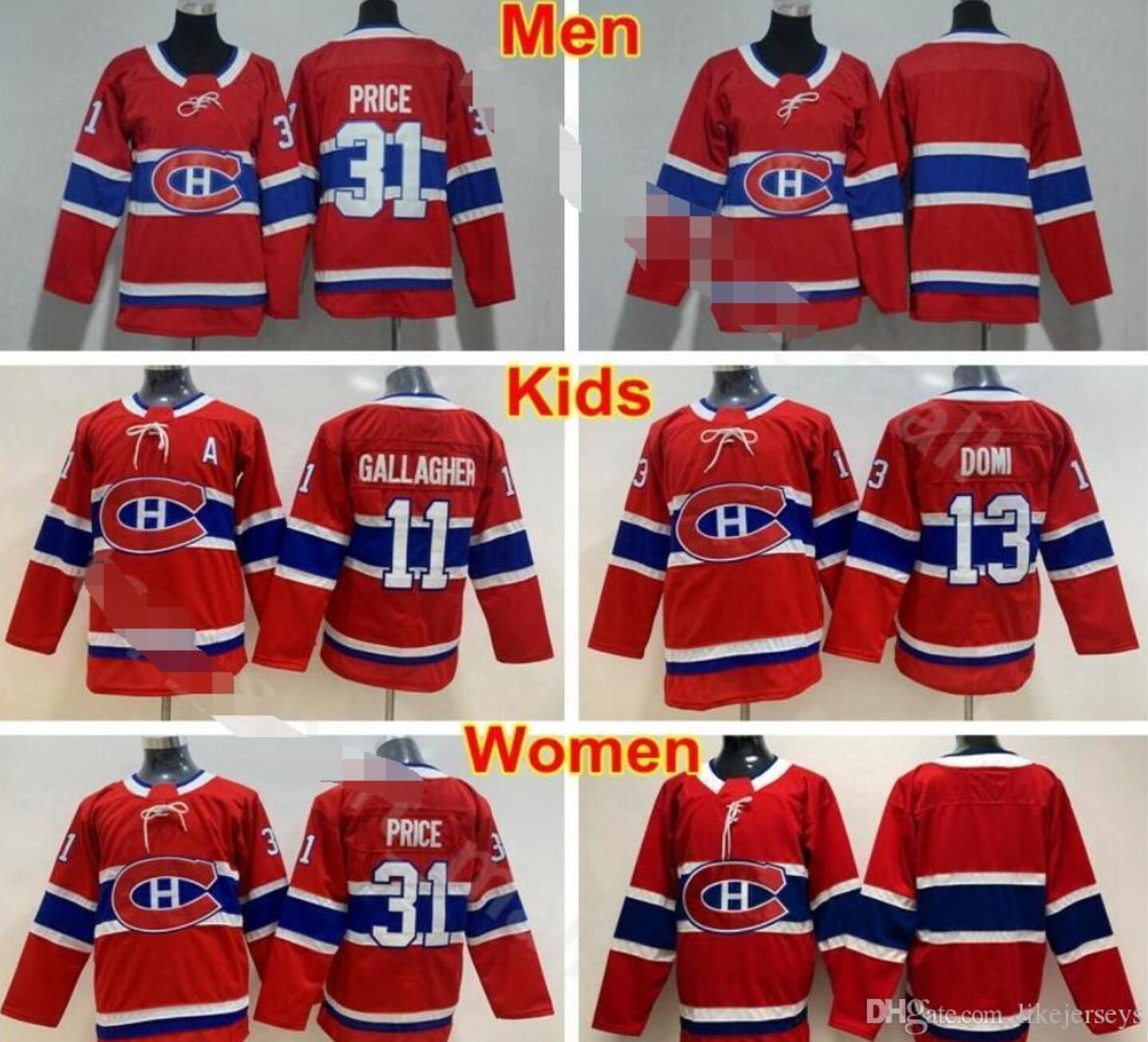 carey price jersey kids