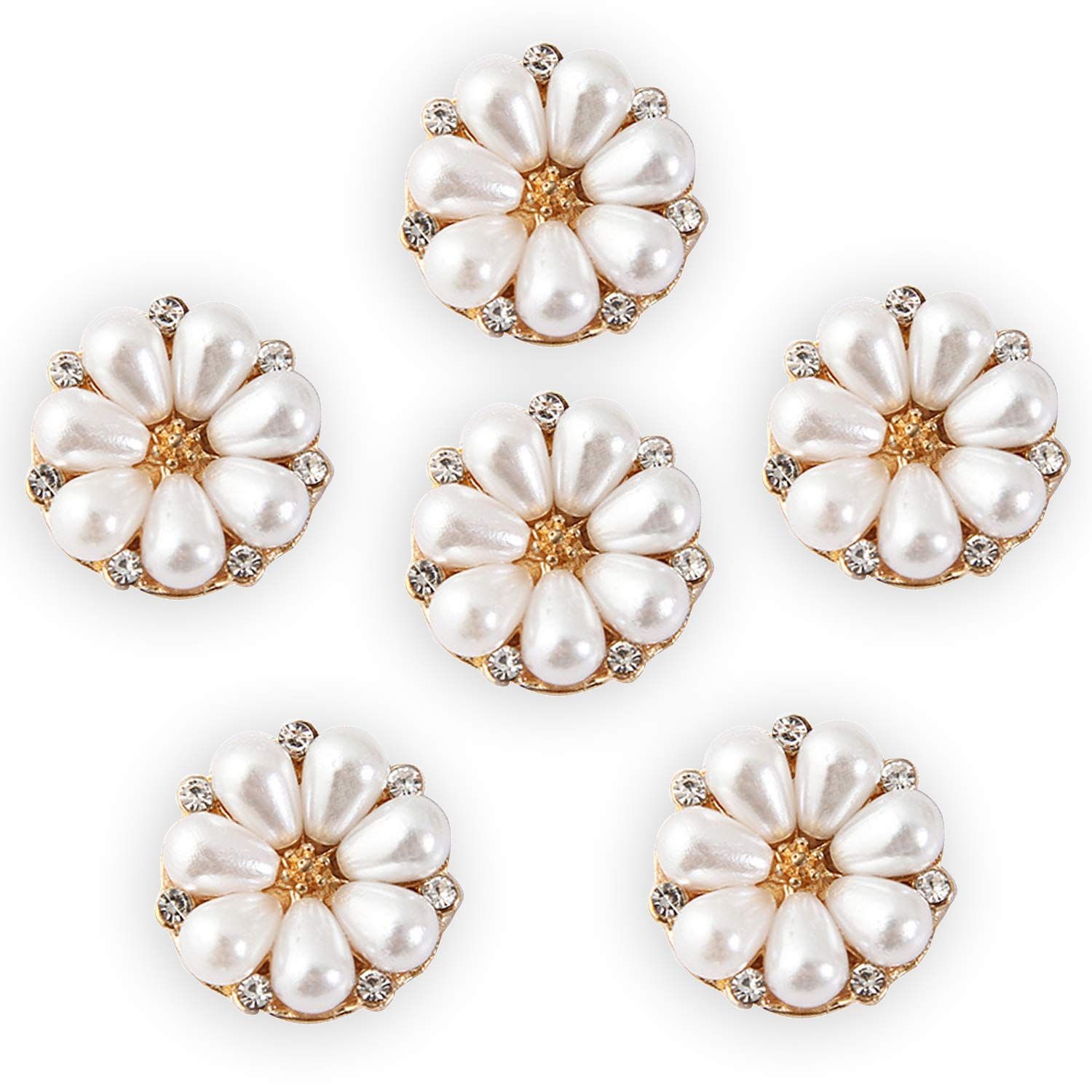 Small Beau Pretty crystal bow shaped embellishment for DIY Wedding Invitations and Crafts Small Crystal Bow with Pearl Detail