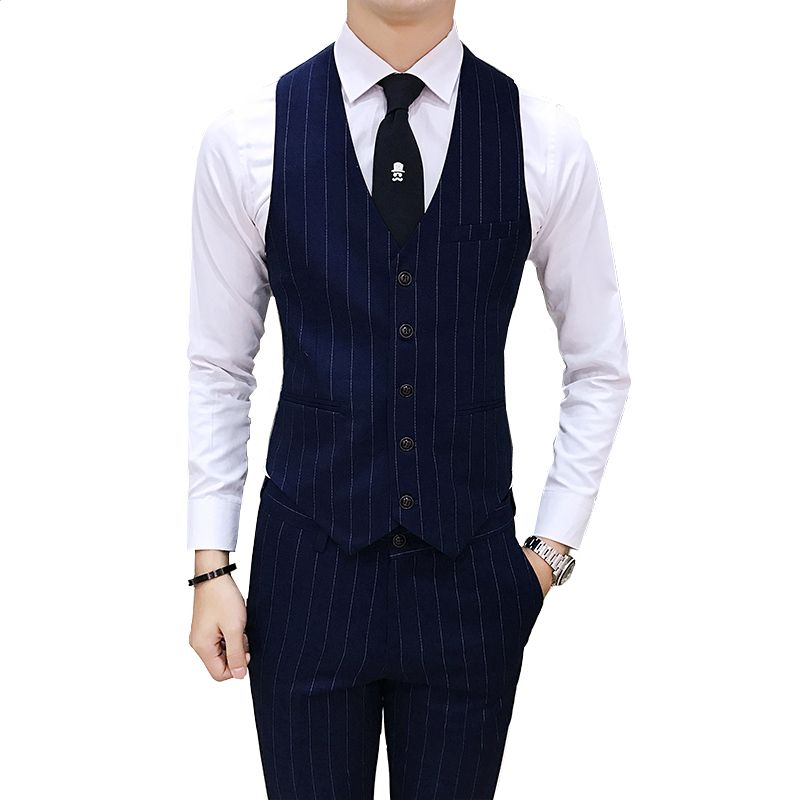 striped vest