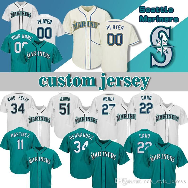 custom mariners jersey