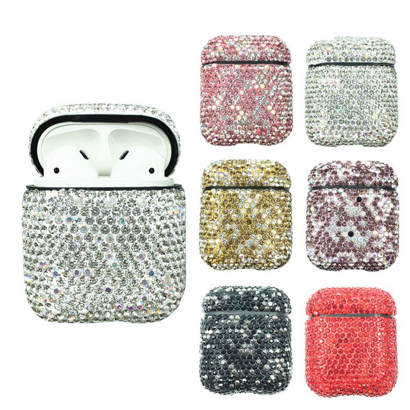 Compre Shining Diamond Decorative Case Para Apple Airpods Caso Sem Fio Sem  Fio Bluetooth Fone De Ouvido Protetora Saco De Capa Capa De Shell Para  Vagens Aéreas De It3cgoods, $20,07 | Pt.Dhgate.Com