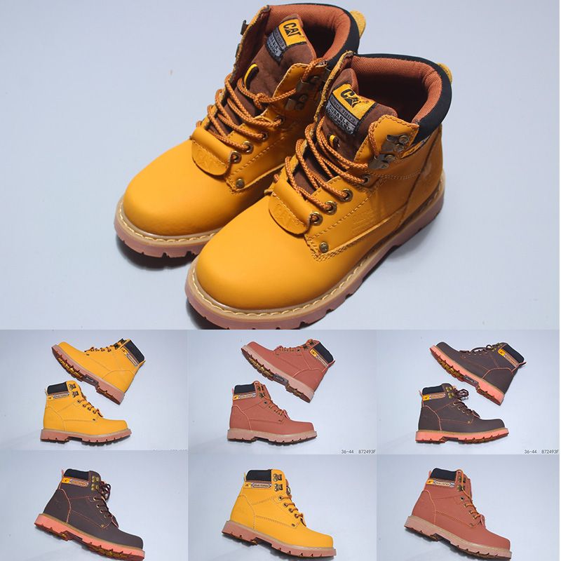 Compra CATERPILLAR CATFOOTWEEWEJAJE Ropa De Trabajo Hombres Botas Serie De  Ocio Material Original Pequeño Cuero De Vaca TK CABEZA Botas De Gato  Colección De Mujeres 36 45 Barato | Entrega Rápida Y