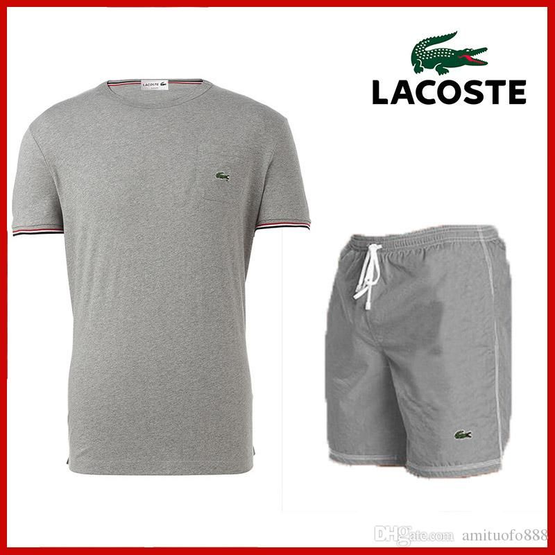 ensemble lacoste tee shirt short