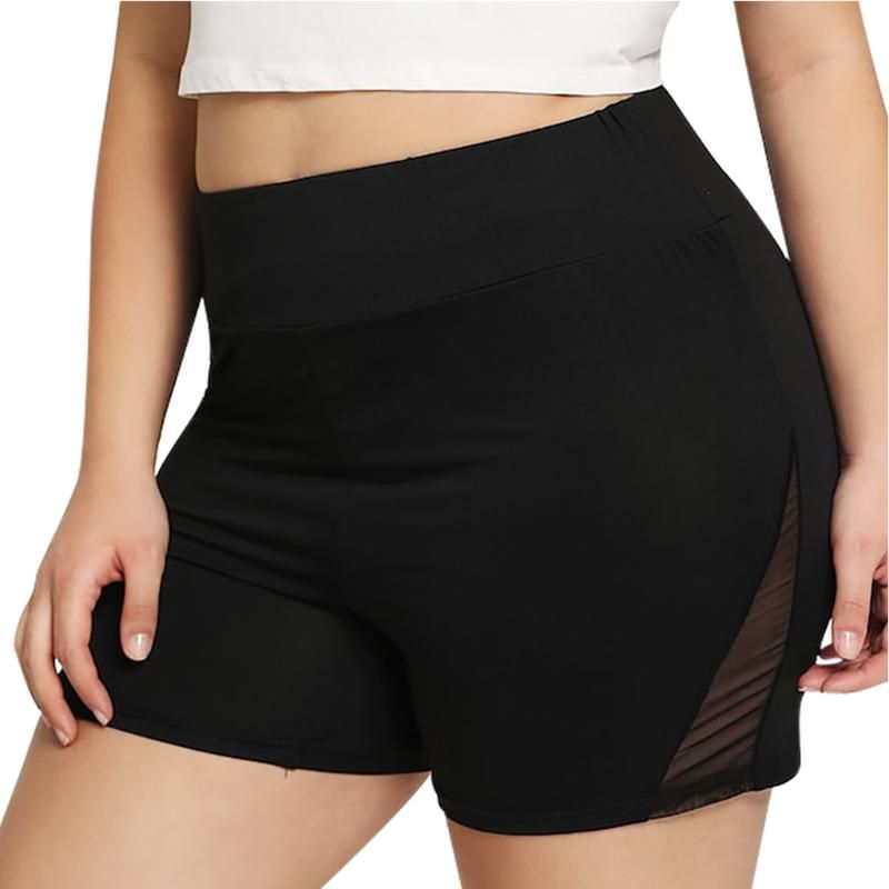 plus size workout shorts