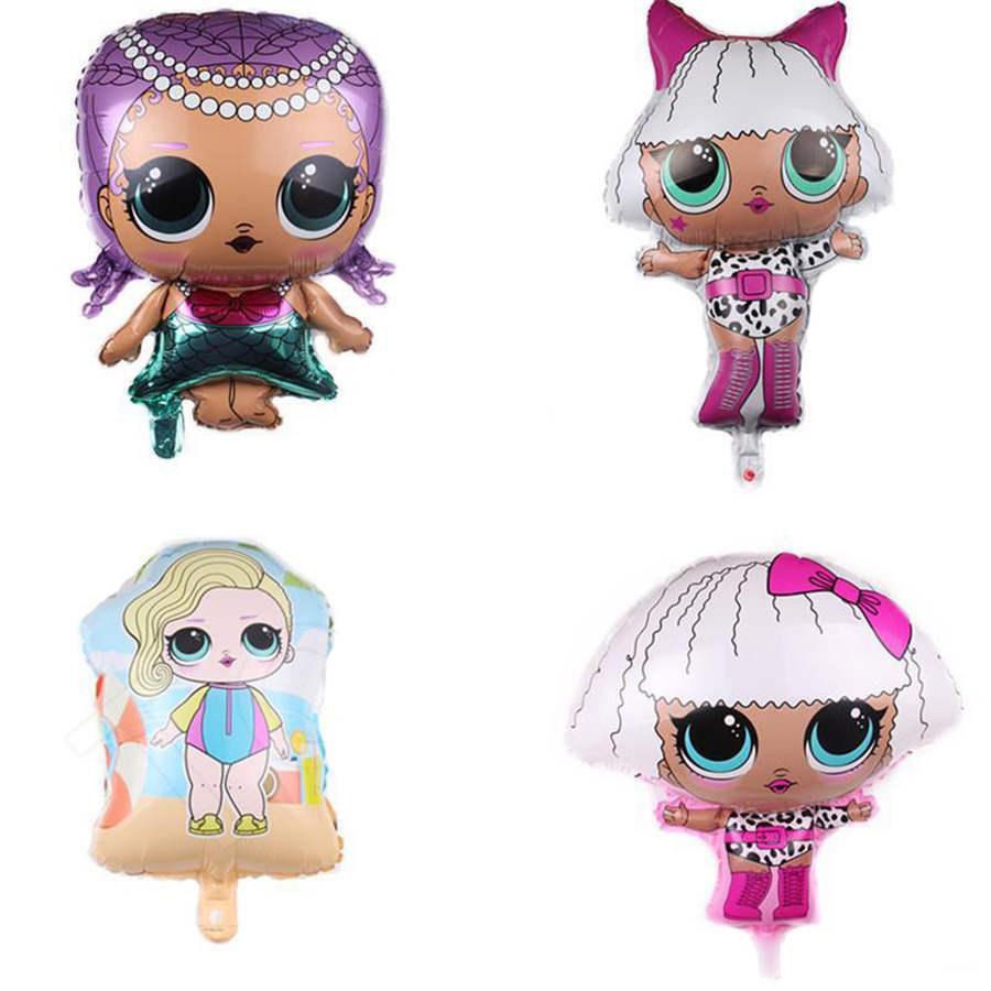 Acheter 18 Pouces Lol Ballons De Dessin Anime Ballons Enfants Feuille Daluminium Ballon Bebe Douche Fille Salle De Fete Decoration Fournitures Enfants Jouets Lol De 24 28 Du Caige Fr Dhgate Com