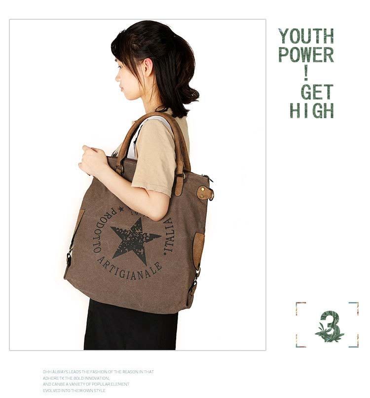 large canvas travel bolsas