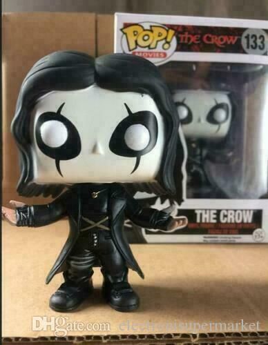 Crow Eric Draven Vinyl Figure Toy Doll 