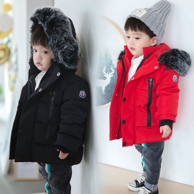 Niños bebés de la chaqueta de otoño chaquetas de invierno para niños 1-5 años