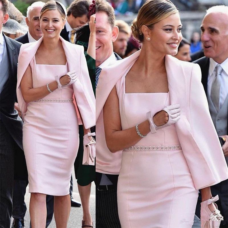 pale pink dresses for wedding guest