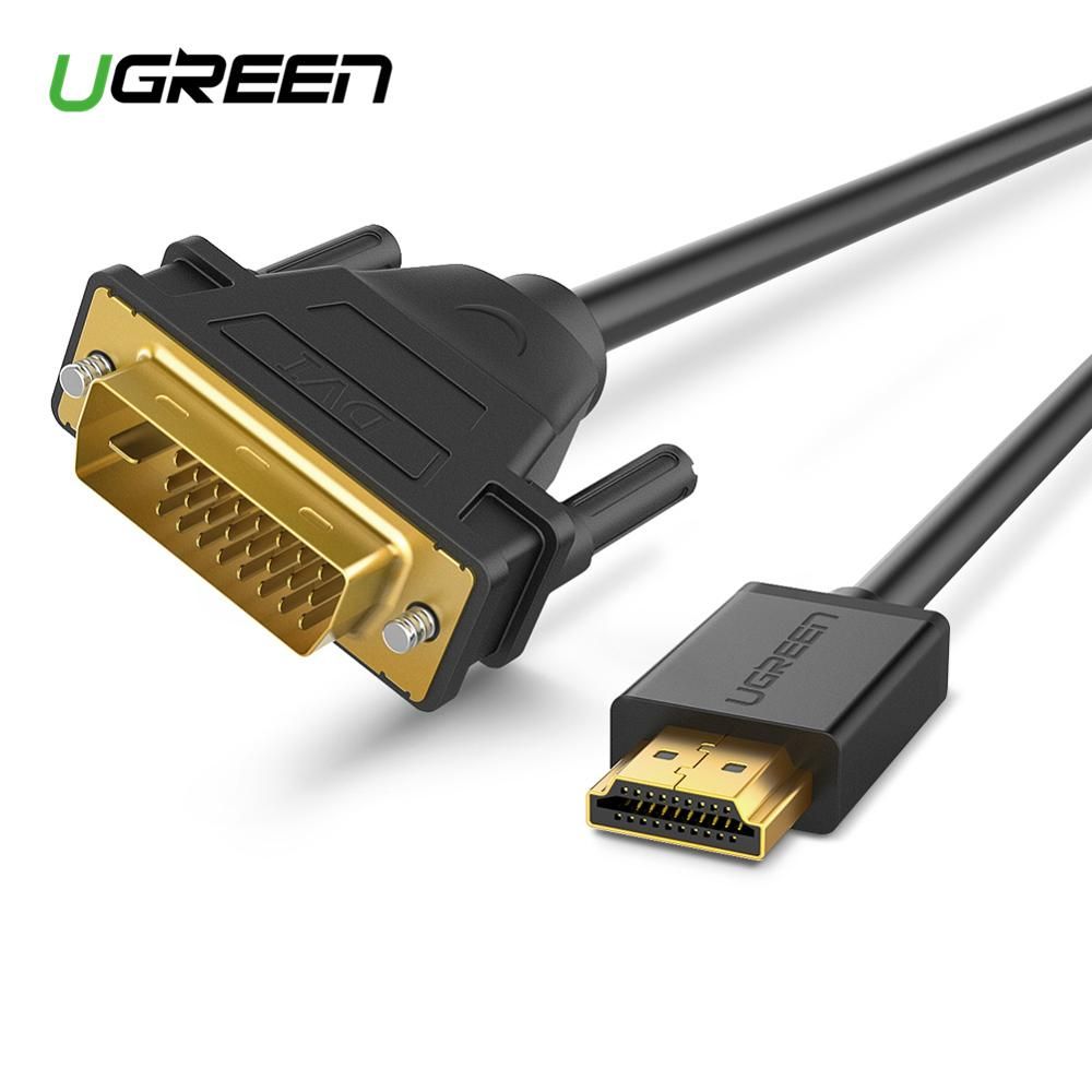 DVI To HDMI Cable Bidirectional DVI D 24+1 Male To Male HDMI DVI D Adapter Converter For PS4