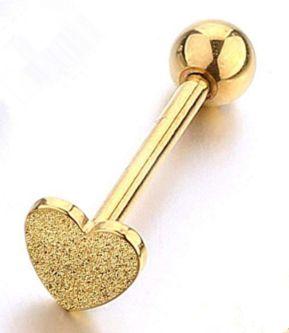 Satin Al Yeni Paslanmaz Celik Moda Kum Patlatma Kaldirac Duz Halter Kadinlar Icin Kalp Dil Yuzuk Barlar Piercing 0 56 Dhgate Com Da