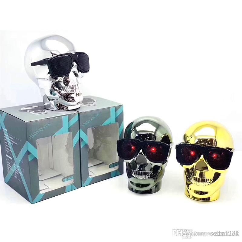 2020 2019 M29wireless Bluetooth Smiley Skull Head Speaker Bass Stereo Music Player Dazzle Usb Portable Wireless Bluetooth Speaker Gift From Sellervape 19 92 Dhgate Com