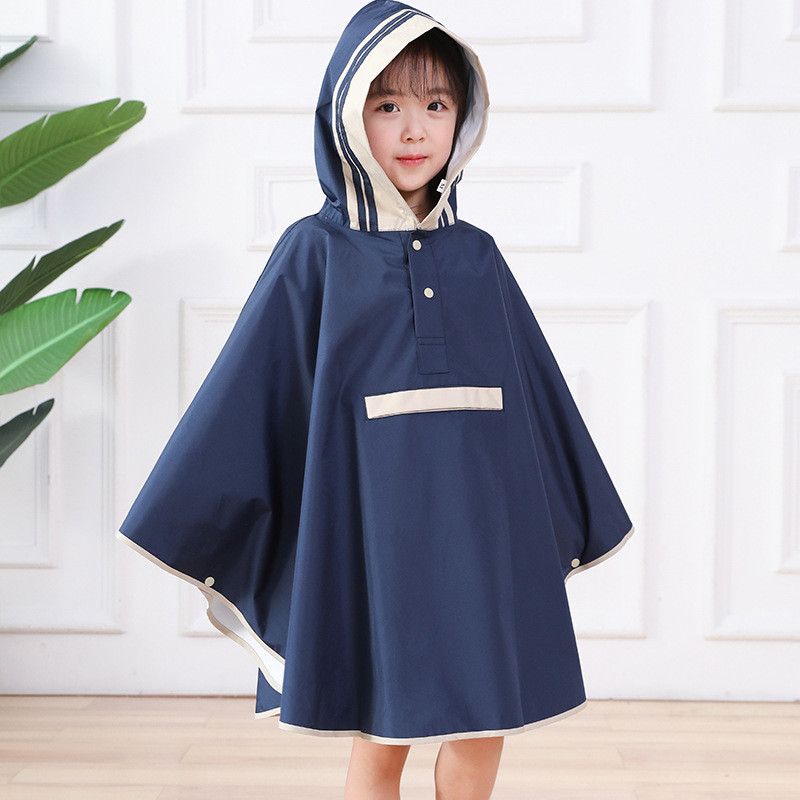 Boys Cycling Raincoat Hiking Poncho 