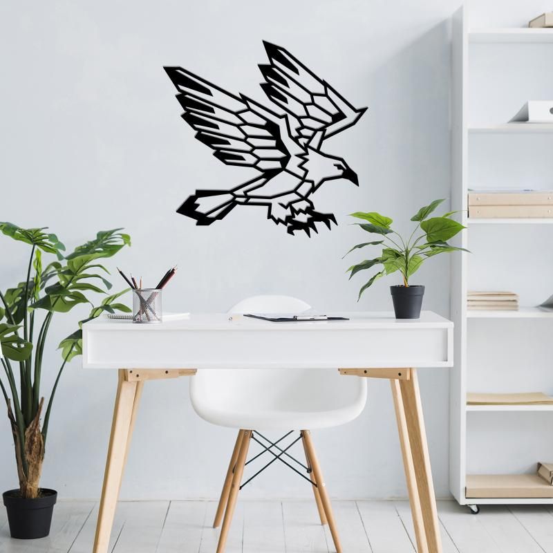 2020 Metal Eagle Wall Art Metal Wall Decor Modern Home Decor Living Room Decoration American Eagle Sign Hanging From Huojuhua 74 7 Dhgate Com