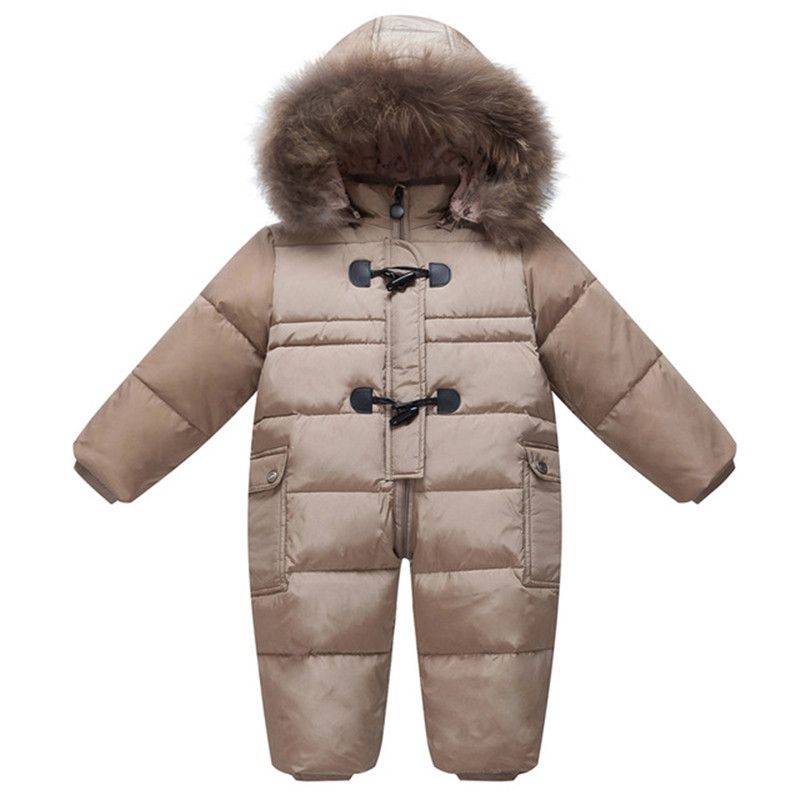 infant snowsuit girl