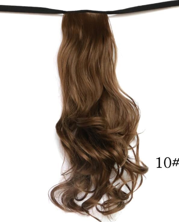 035 Europe And The United States Synthetic Ponytails Clip In On