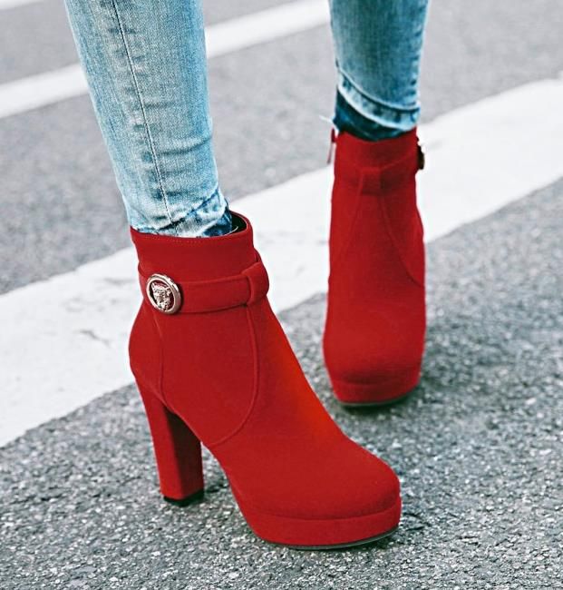 platform designer boots