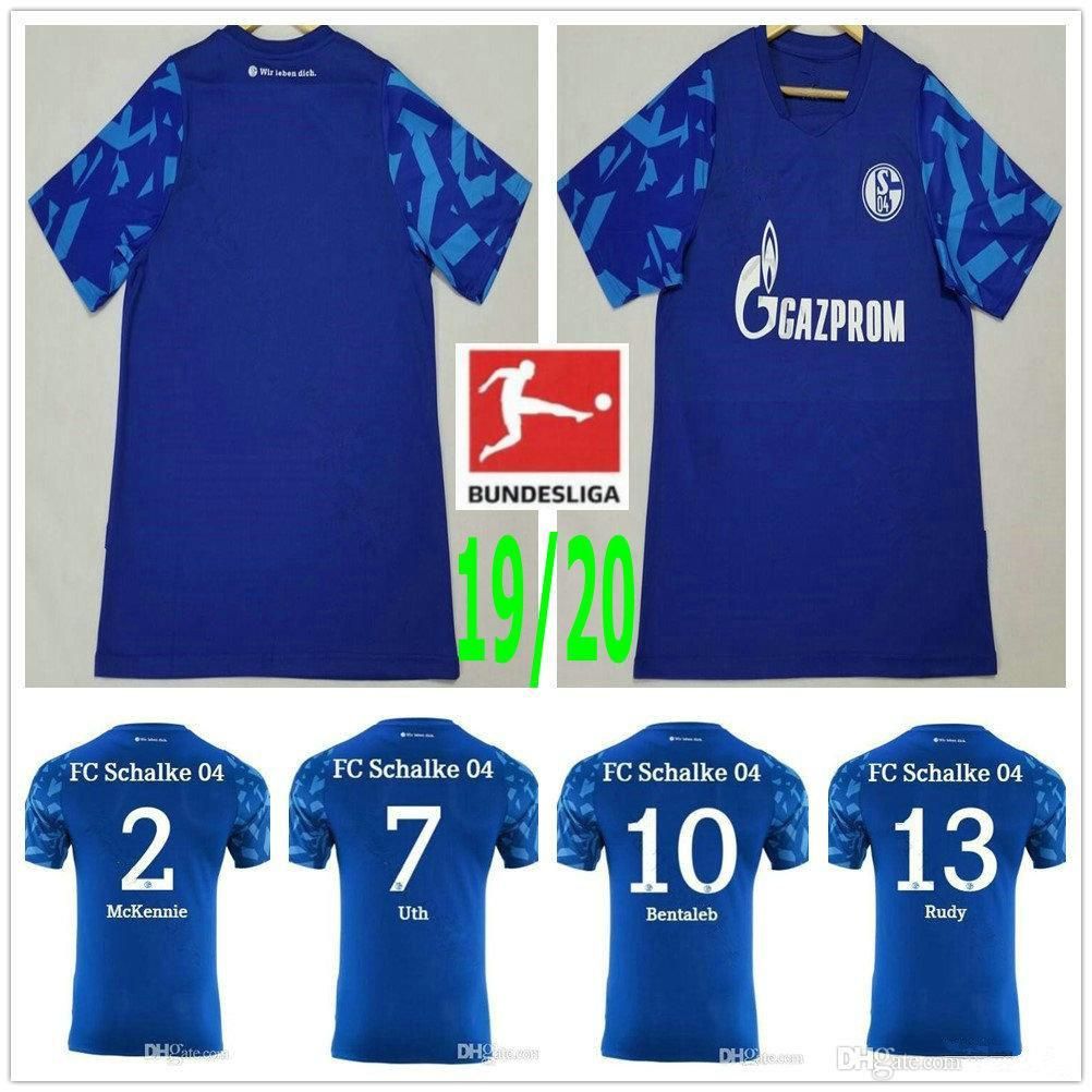 FC Schalke 04 Herren T-Shirt College Blue