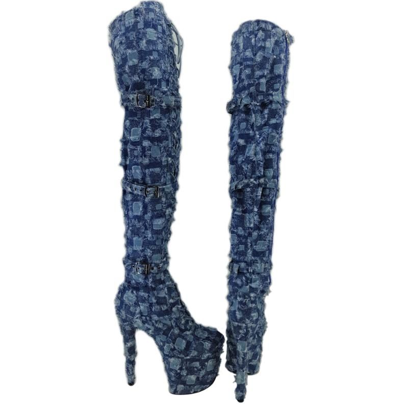 8 inch heels no platform