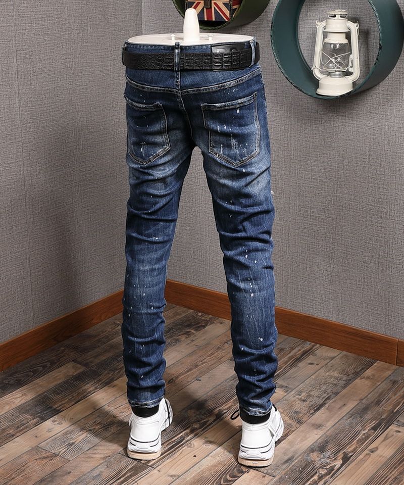 Compra Parches Negros Hombres Slim Fit Jeans Hombre Diseñador Venta  Caliente Diseño Popular Para Hombre Pantalones De Vaqueros Engustados  Barato | Entrega Rápida Y Calidad | Es.Dhgate