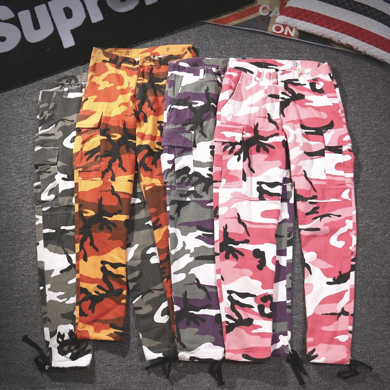 Acquistare Pantaloni Sportivi Cargo Streetwear Donna Uomo Pantaloni  Mimetici Giallo Arancione Pantaloni Jogger Pantaloni Militari Mimetici Rosa  Rosso Militare Economico | Consegna Veloce E Qualità | DHgate Italy