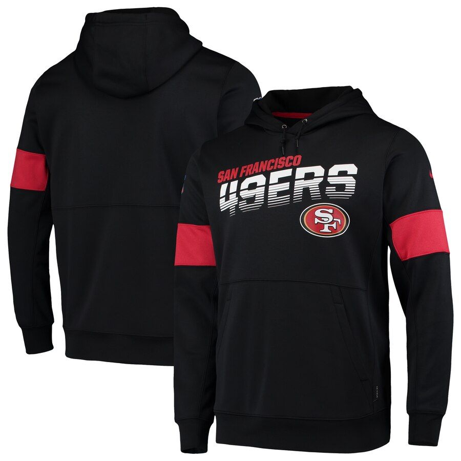 49ers faithful moletom com capuz nike
