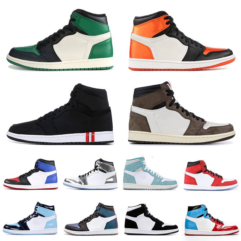 Nike Air Jordan Retro Caliente De Jumpman Travis Scott 1 Zapatos OG Mujeres  Baloncesto De Los Hombres De Raso Shattered París Phantom UNC Sombra  Zapatillas De Deporte Para Hombre Por Jumpman23_store, 23,19