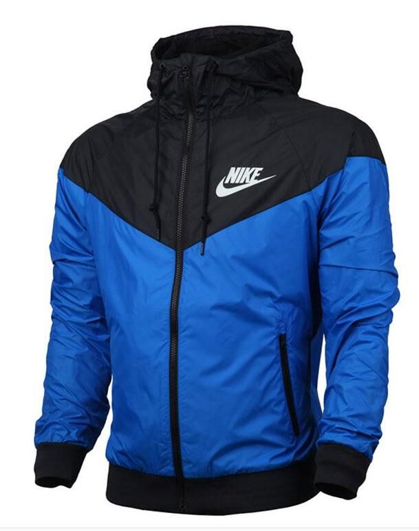 black thin nike jacket