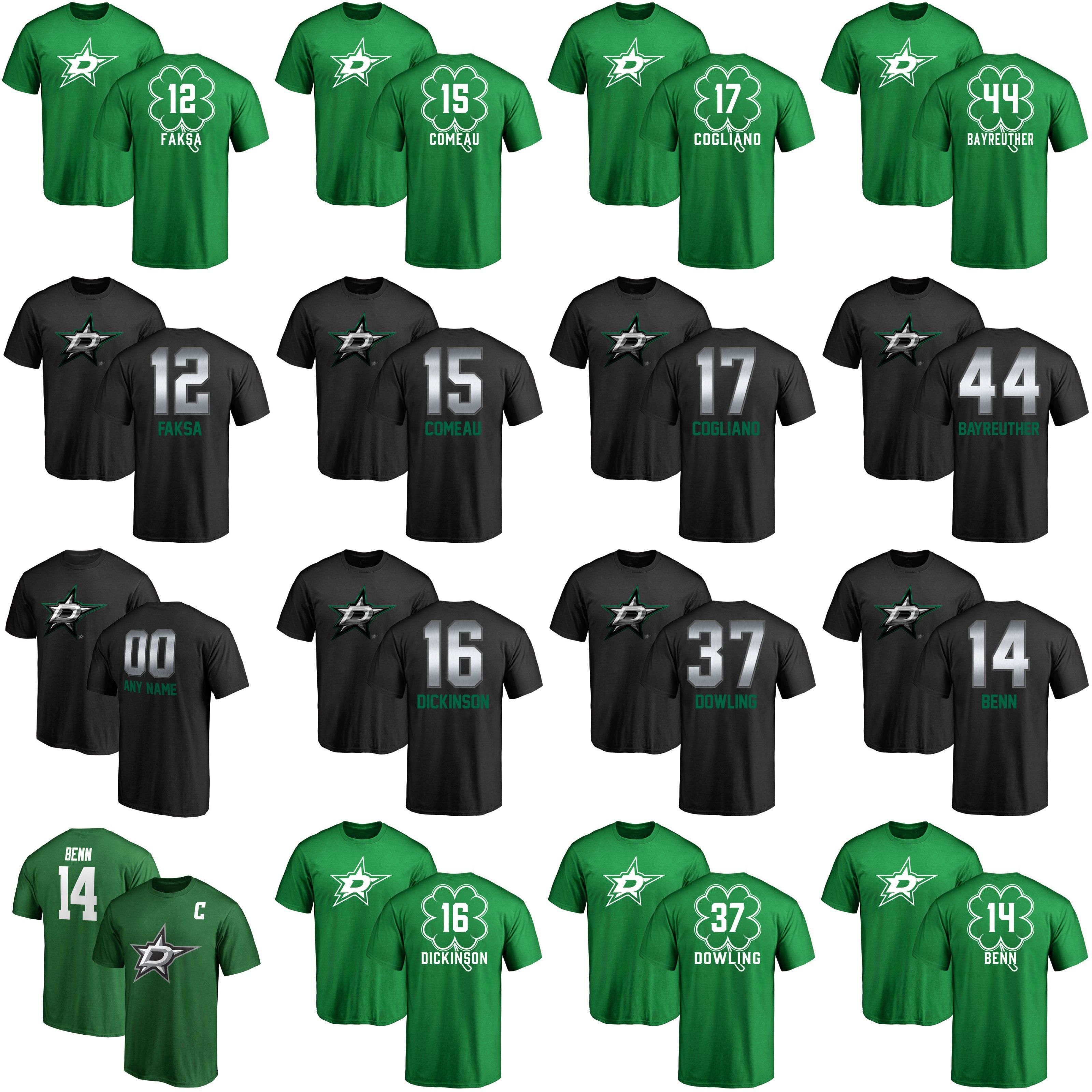 dallas stars t shirt jerseys
