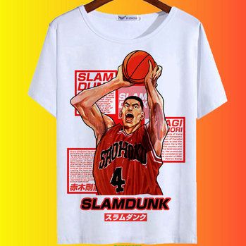 Akagi Takenori T Shirt Slam Dunk Design 