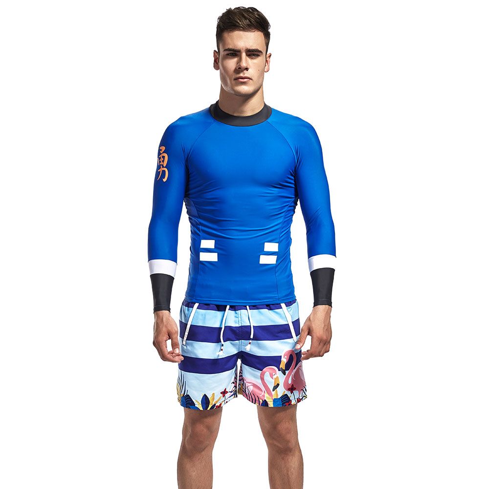 mens long sleeve swimwear