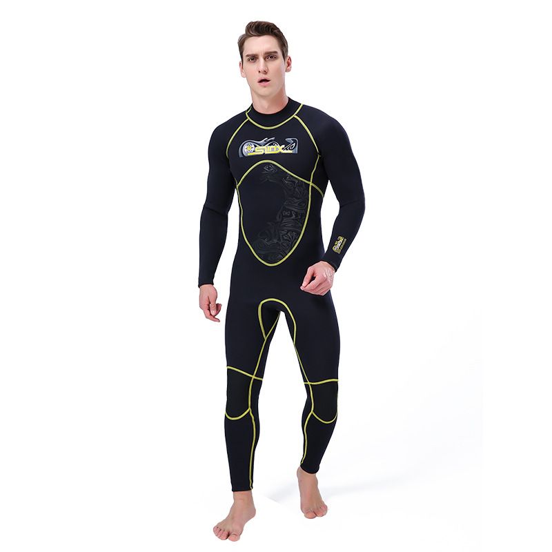 Men Women's Full Wetsuit Thermal Suit Long Sleeve Adult's Scuba Diving Swimming