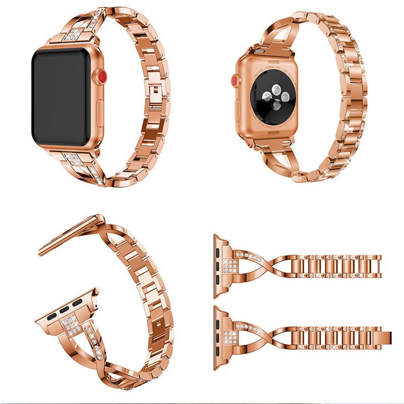 apple watch 4 rose gold stainless steel