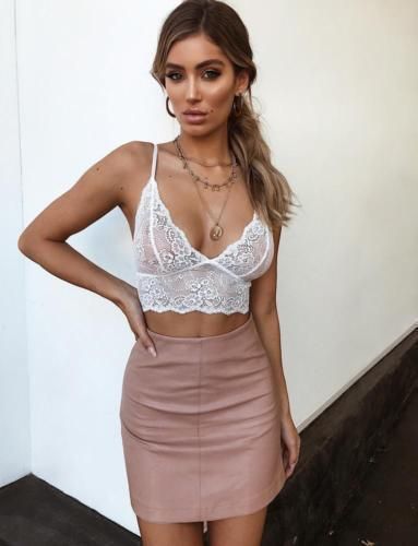 lace halter bralette cheap